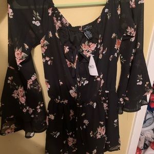 Long sleeve romper
